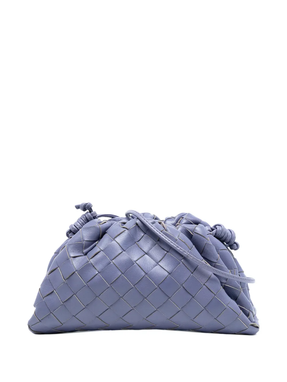 Bottega Veneta Pre-Owned 2012-2025 Nappa Intrecciato The Mini Pouch crossbody bag - Viola