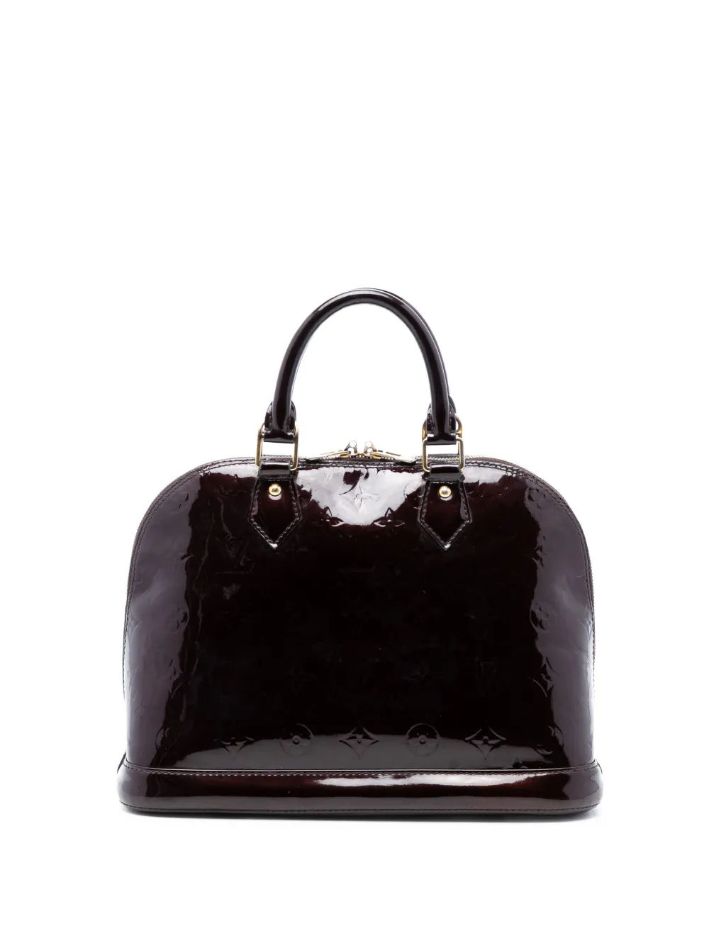 Louis Vuitton Pre-Owned 2013 Monogram Vernis Alma PM handbag - Viola