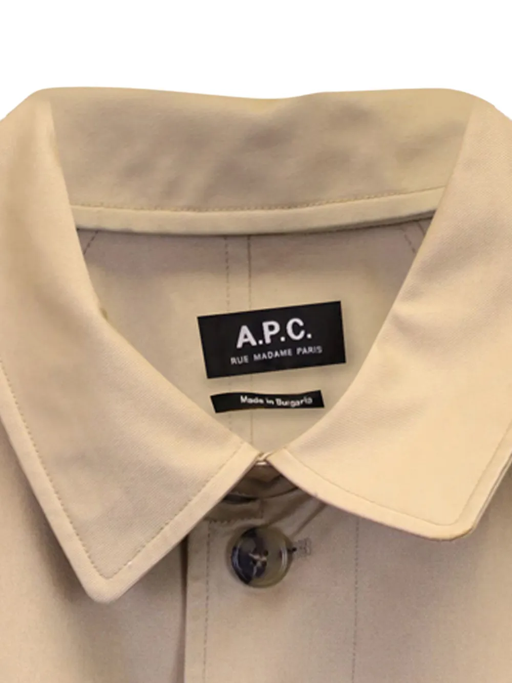  A.p.c. Urban Mac Trench Coat - Neutrals 
