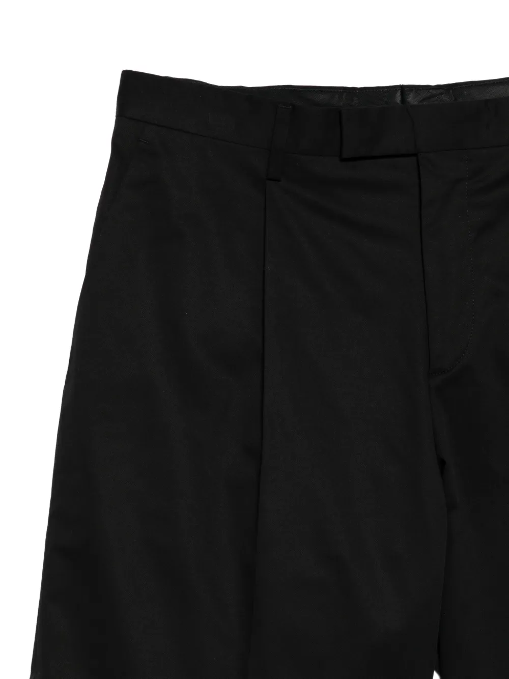  Lardini Paaramis Pleated Shorts - Black 