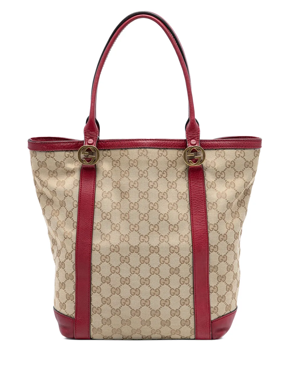 Gucci Pre-Owned Borsa tote Twins in tela GG 2016-2025 - Marrone