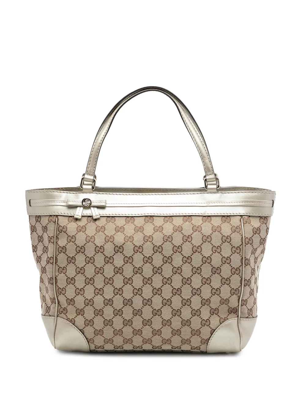 Gucci Pre-Owned 2016-2025 GG Canvas Mayfair tote bag - Marrone