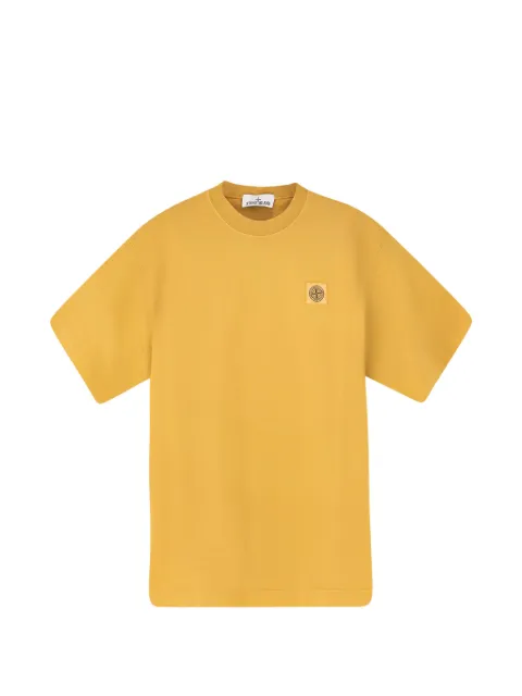 Stone Island logo-patch short-sleeved T-shirt