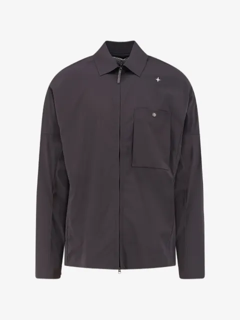 Stone Island 1200016 recycled stretch nylon tela_S.I. Stelina overshirt