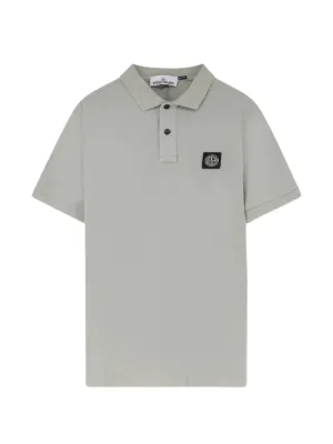 Stone Island コンパスパッチ ポロシャツ | ブルー | FARFETCH JP