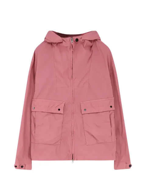 Stone Island patch-pocket hooded jacket