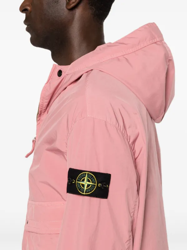 Stone Island 4100052 Light Compact Touch Poly-TC Hooded Jacket