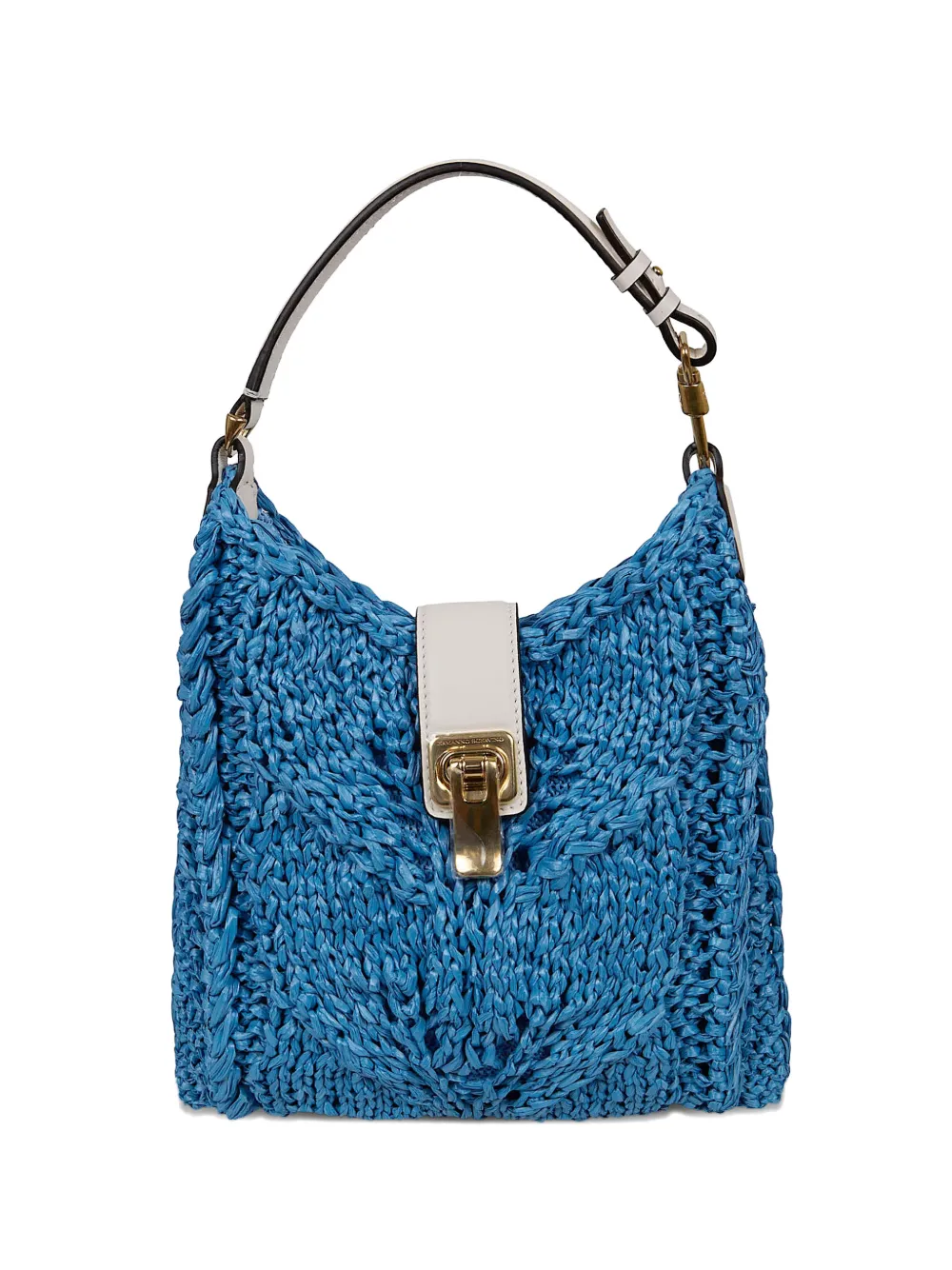 Ermanno Scervino interwoven tote bag - Blu