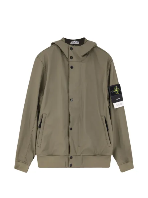 Stone Island 로고 패치 재킷
