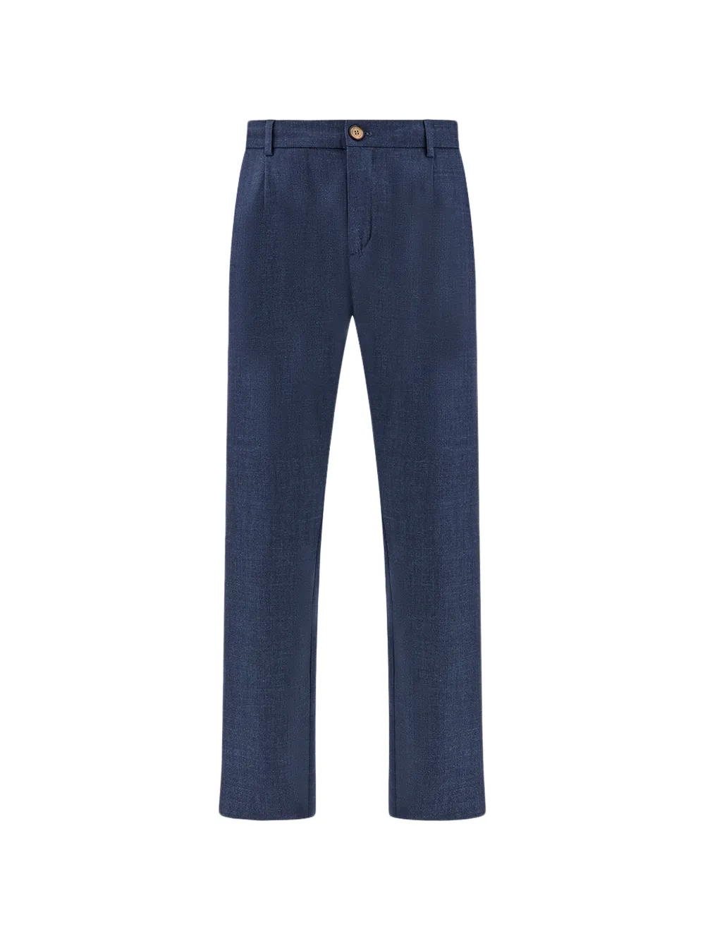 Paul & Shark x Loro Piana Jersely® Lucca pleated chinos - Blau