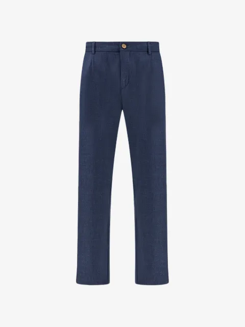 Paul & Shark x Loro Piana Jersely® Lucca pleated chinos