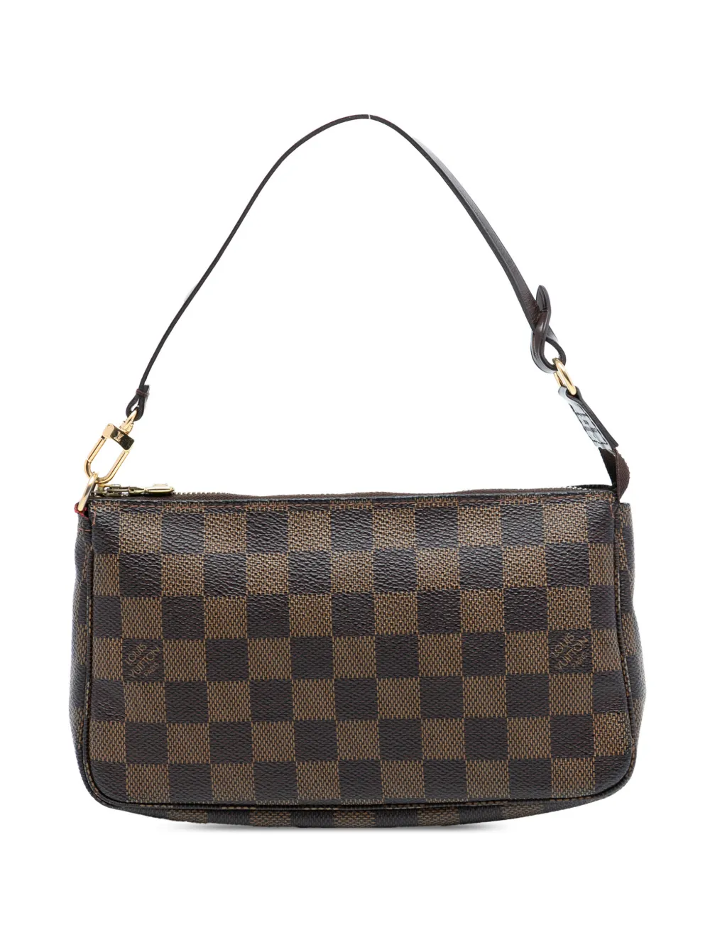 Louis Vuitton Pre-Owned Borsa a spalla Pochette Accessoires in tela Damier Ebène 2007 - Marrone