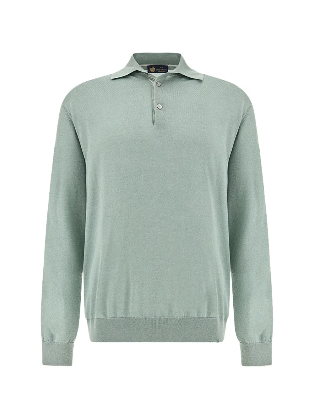 Paul & Shark long-sleeve polo shirt - Verde