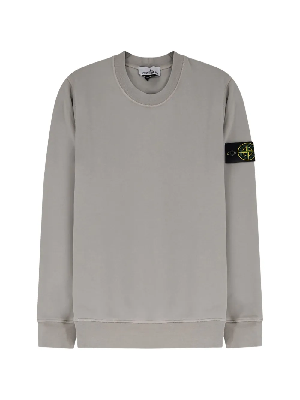 Stone Island badge sweatshirt - Grigio