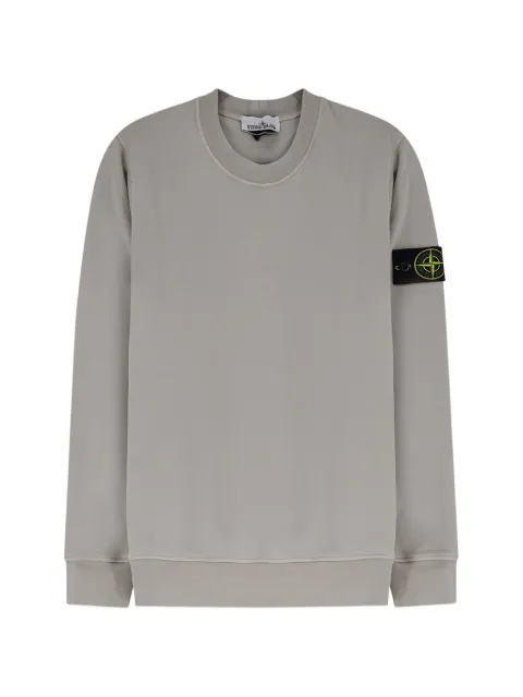 Stone Island badge sweatshirt