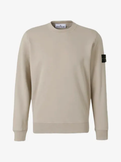 Stone Island sweat à patch logo brodé sur la poitrine