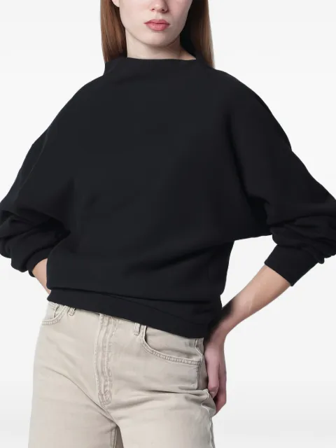 6397 draped sweatshirt
