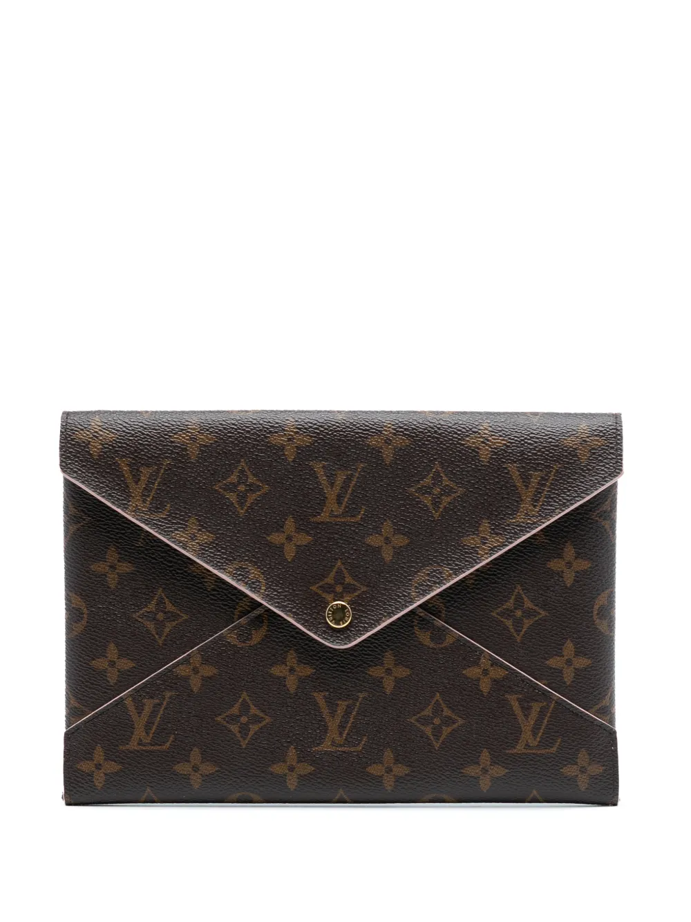 Louis Vuitton Pre-Owned 2020 Monogram Pochette Kirigami GM clutch bag - Marrone