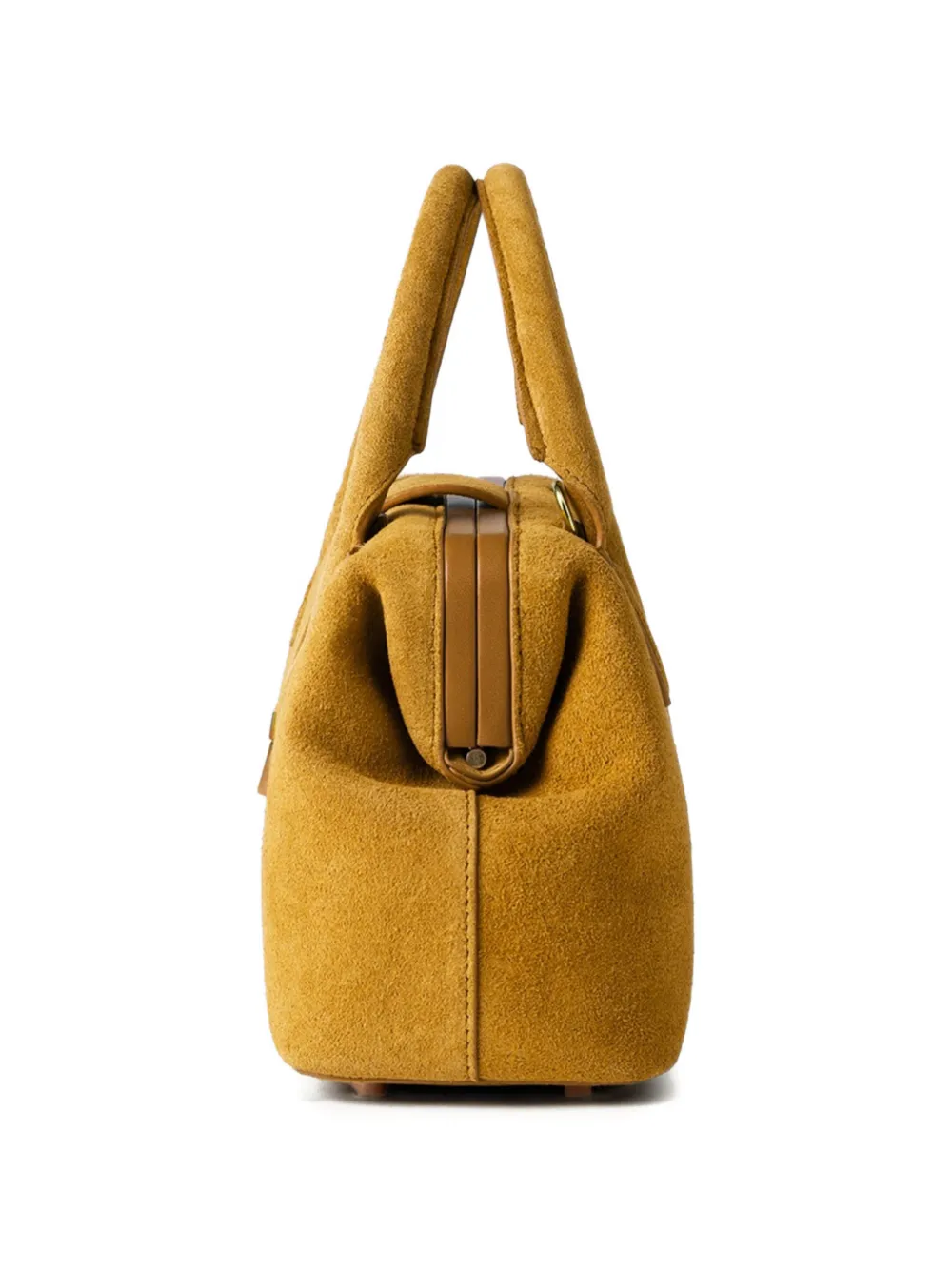  Schell Top-handles Detachable-strap Tote Bag - Yellow 