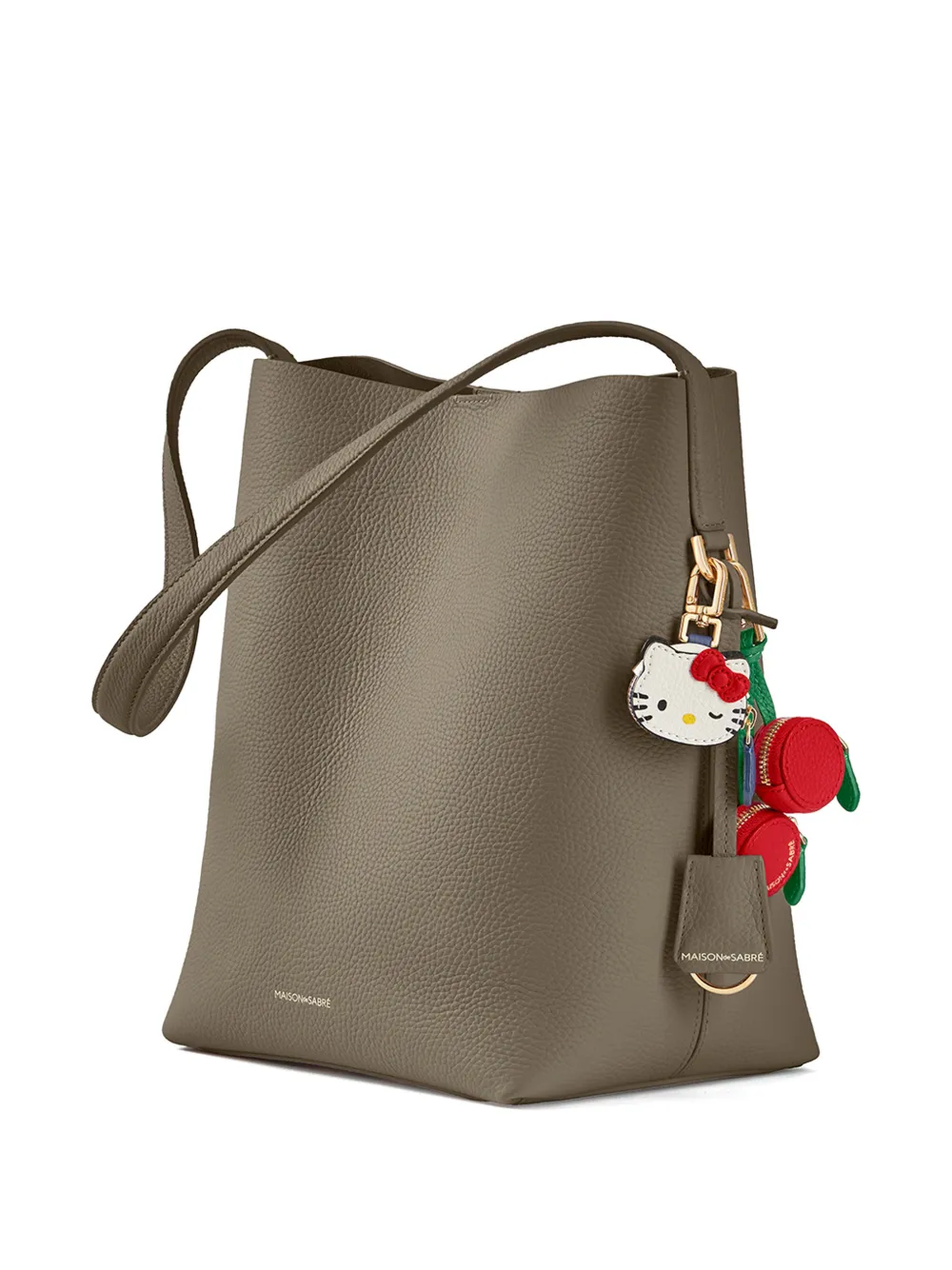 MAISON de SABRÉ The Bucket Soft shopper Groen