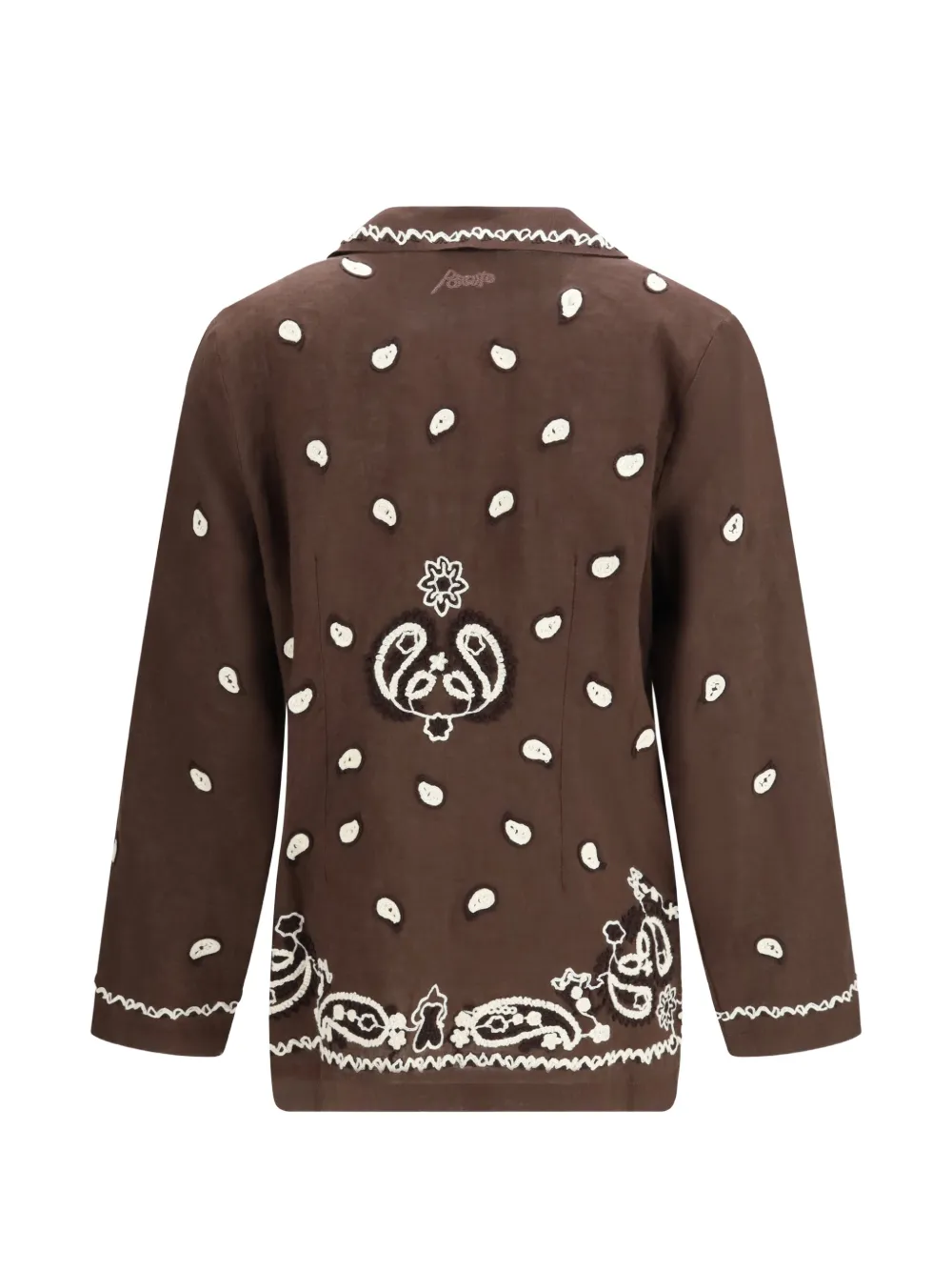  P.a.r.o.s.h. Paisley-embellished Jacket - Brown 