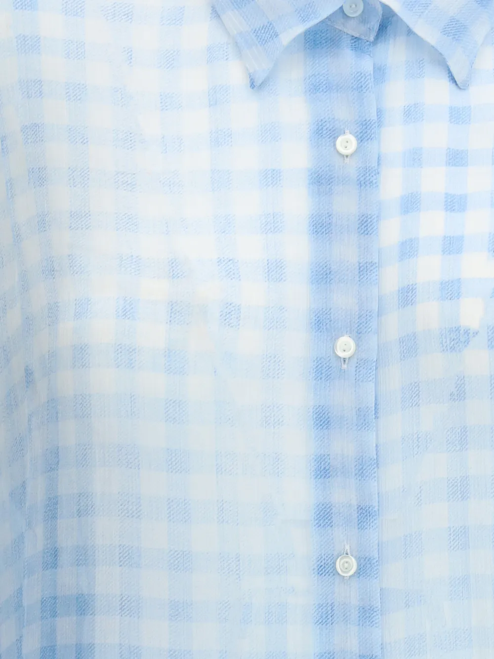  Ermanno Scervino Check-pattern Shirt - Blue 