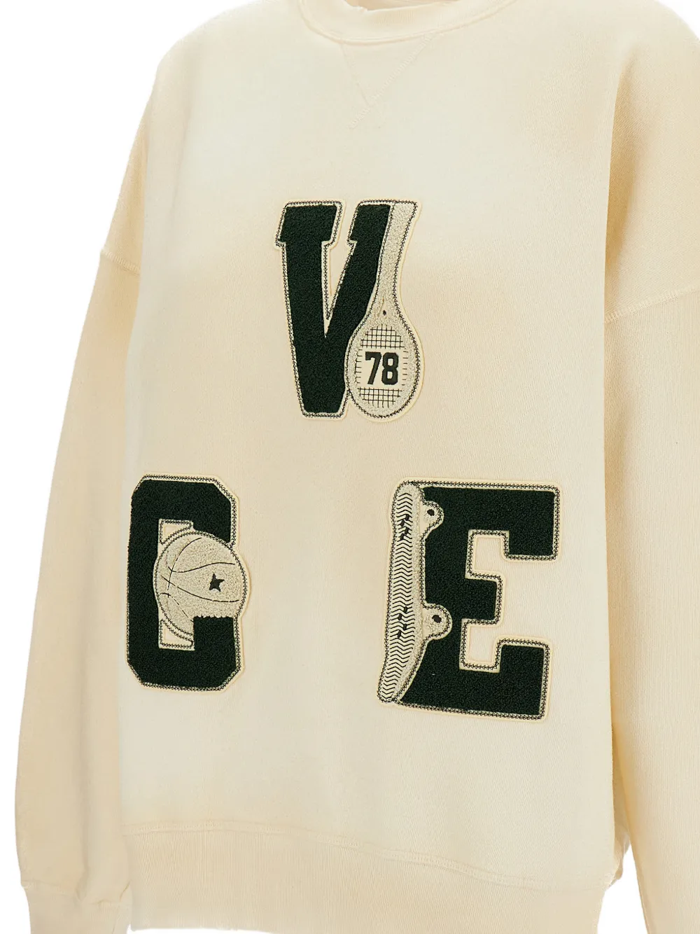  Golden Goose Patch-appliqués Sweater - Neutrals 