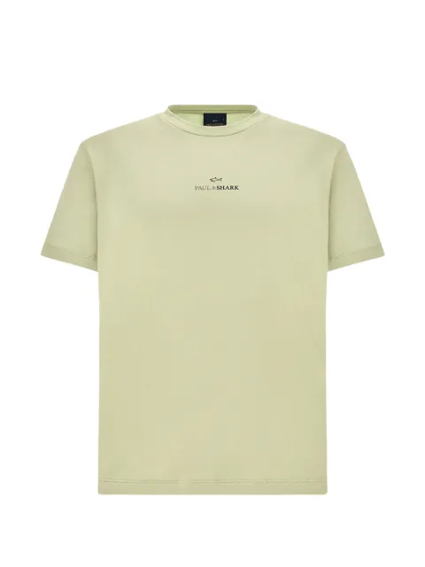 Paul & Shark logo-print cotton jersey T-shirt