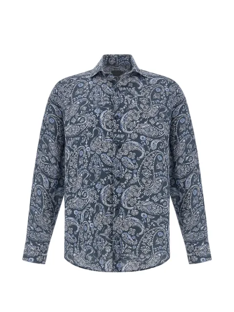 Paul & Shark paisley-print shirt