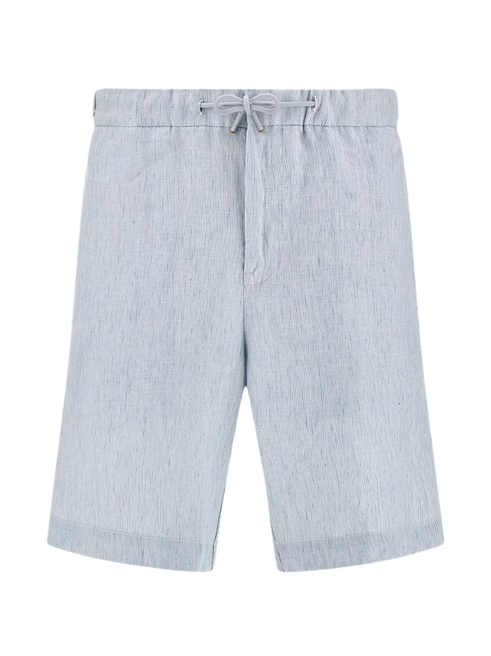 Paul & Shark drawstring linen bermuda shorts - Blu