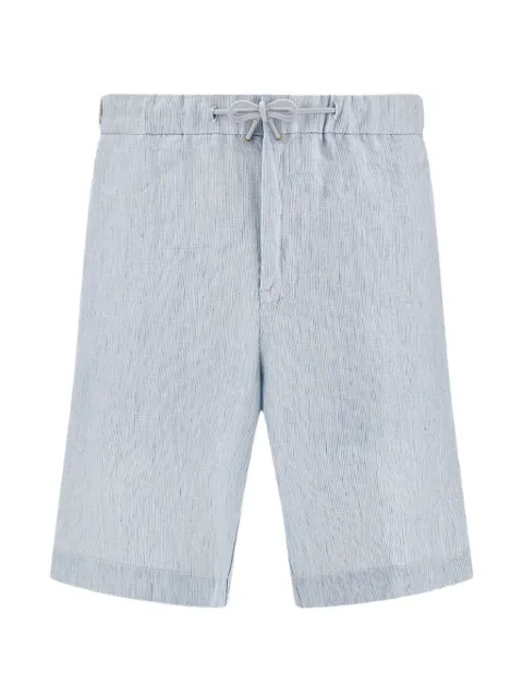 Paul & Shark  drawstring linen bermuda shorts