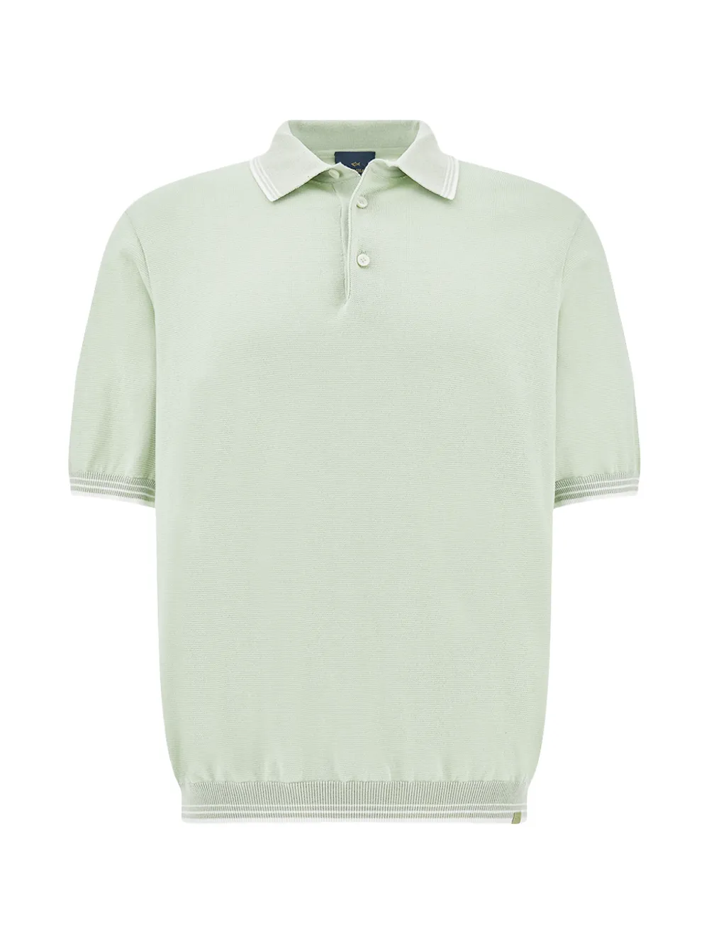 Paul & Shark ribbed polo shirt - Verde