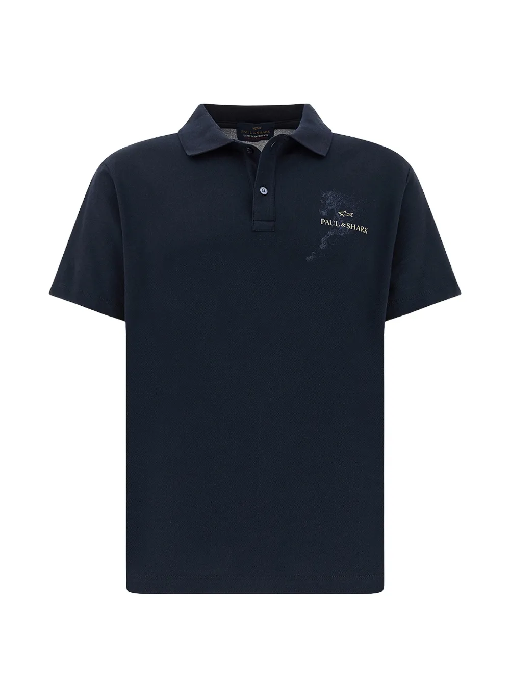Paul & Shark logo-detail polo shirt - Blu