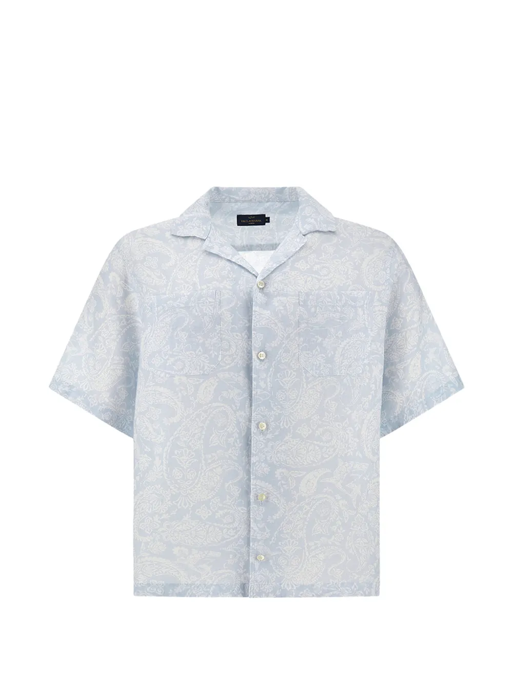 Paul & Shark paisley shirt - Blu