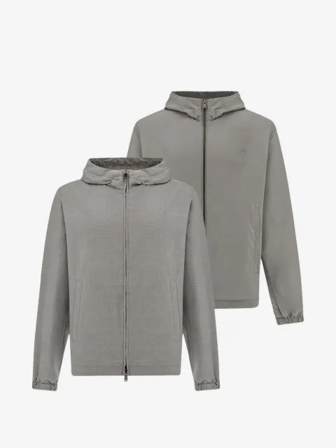 Paul & Shark reversible hooded jacket