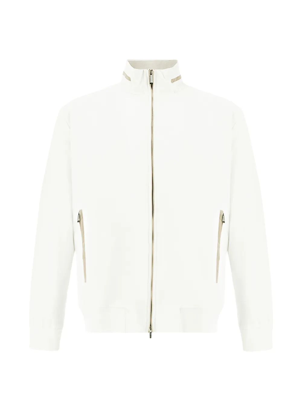Paul & Shark zip-up cardigan - White