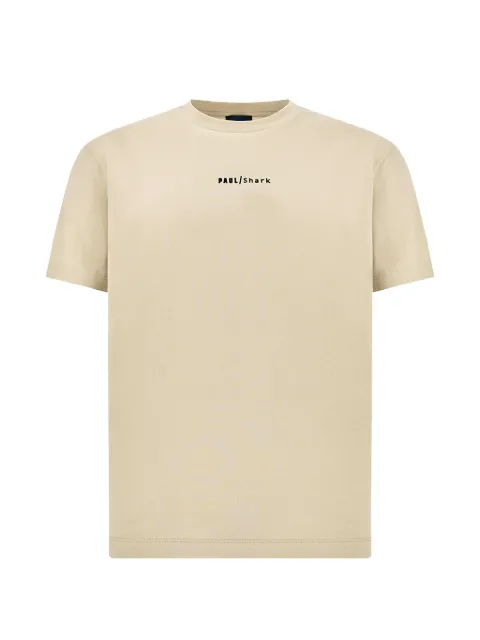 Paul & Shark logo-print jersey T-shirt
