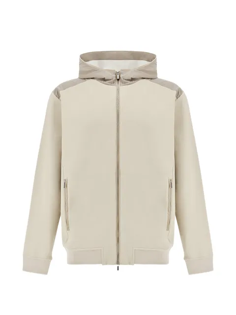 Paul & Shark chamarra con capucha y cierre