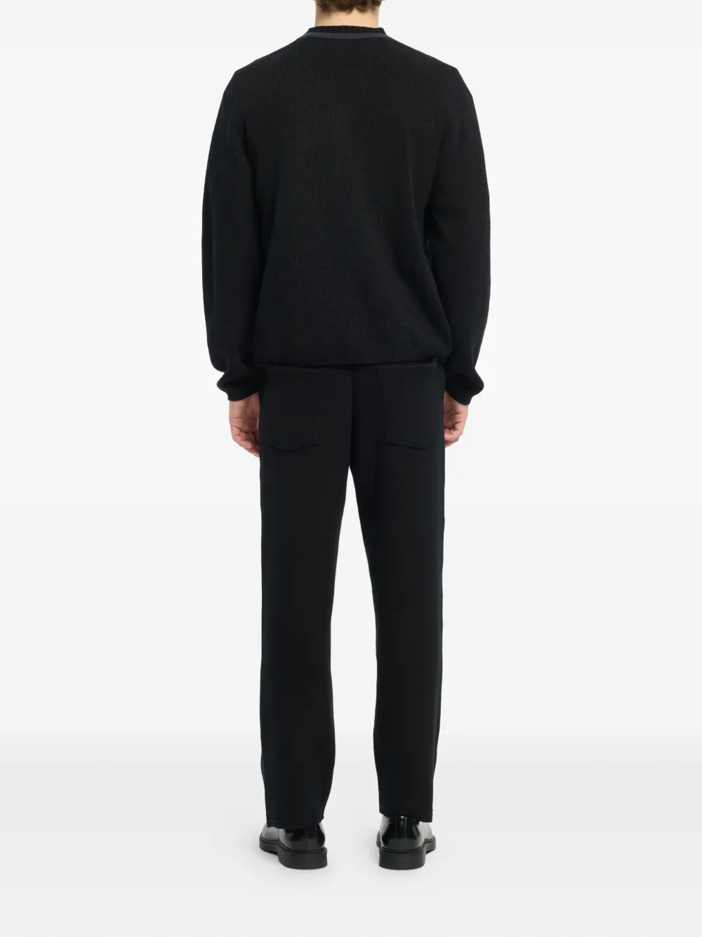 Barrie Kasjmier vest Zwart
