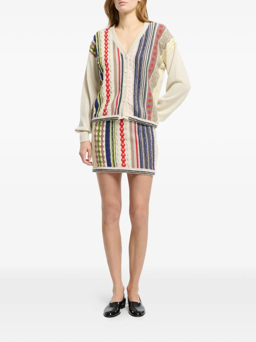 Barrie Rok met textuur Beige