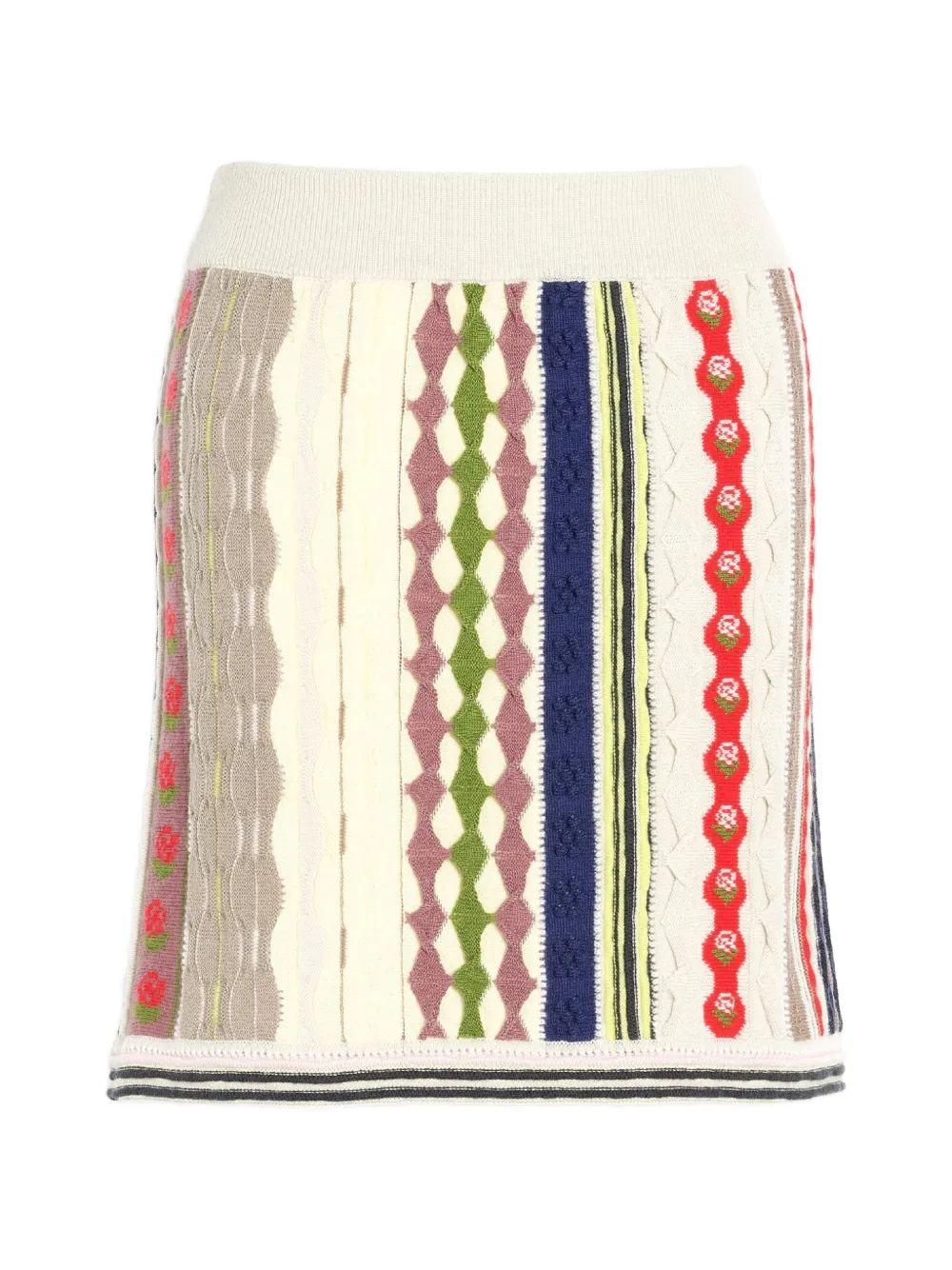 Barrie Gonna a righe - Toni neutri