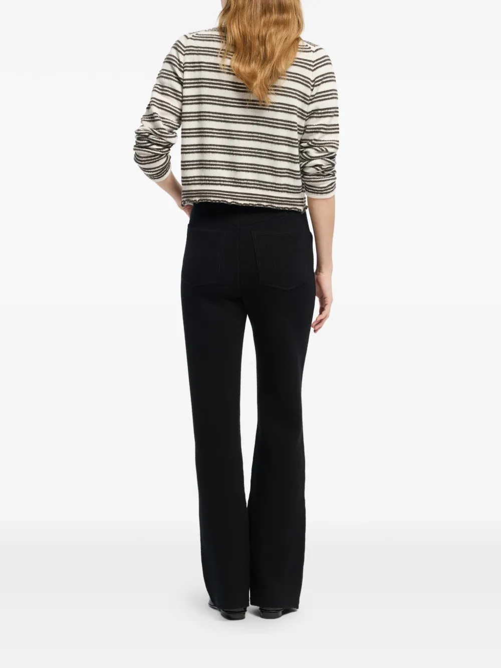  Barrie Striped Cardigan Knit - Neutrals 