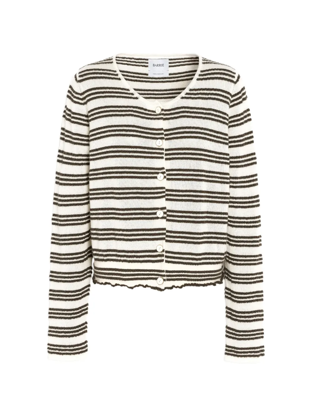 Barrie Cardigan a righe - Toni neutri