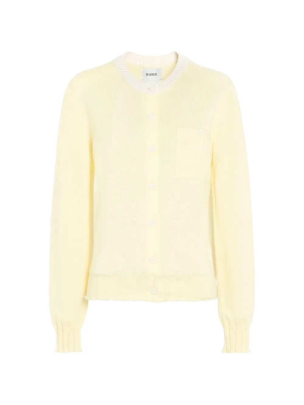 Barrie Cardigan a coste - Giallo