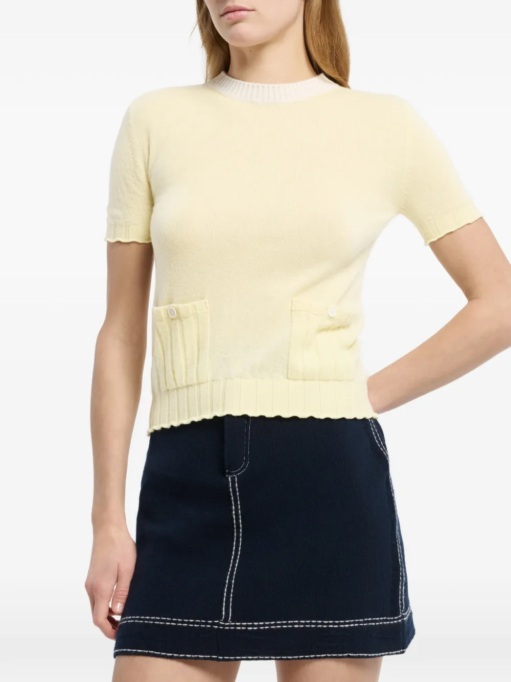 Ribbed Detail Top 