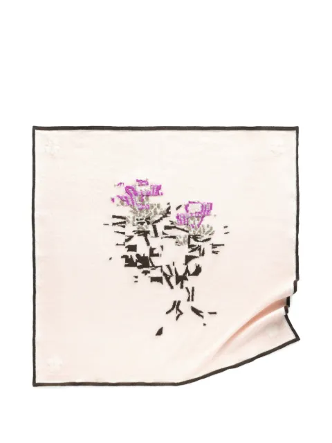 Barrie tørklæde med tidselmotiv