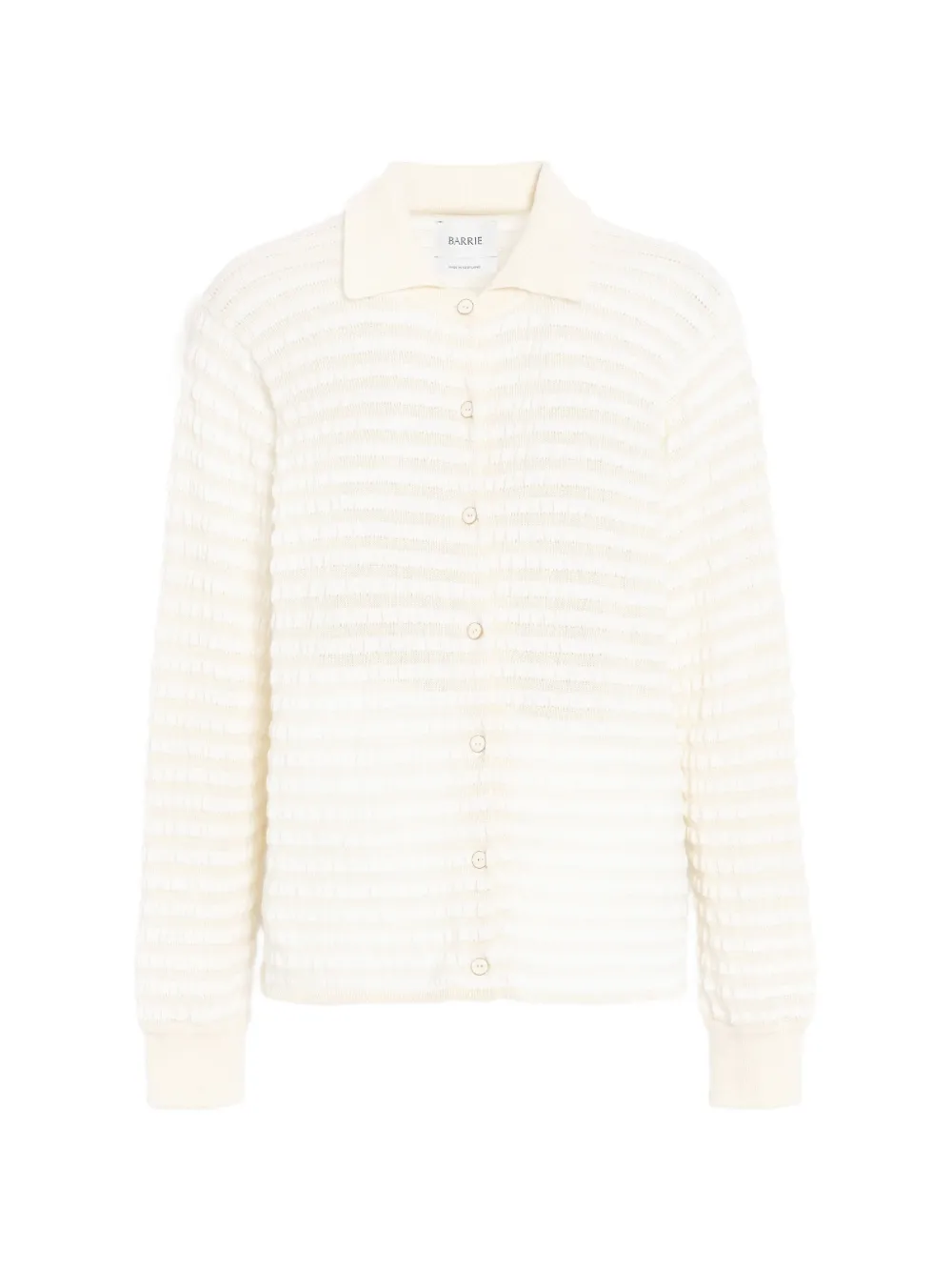 Barrie Camicia goffrata - Toni neutri