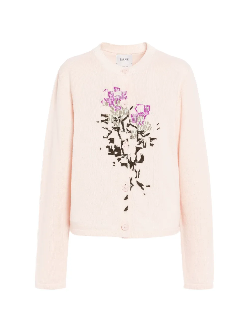 Barrie cardigan a fiori - Rosa