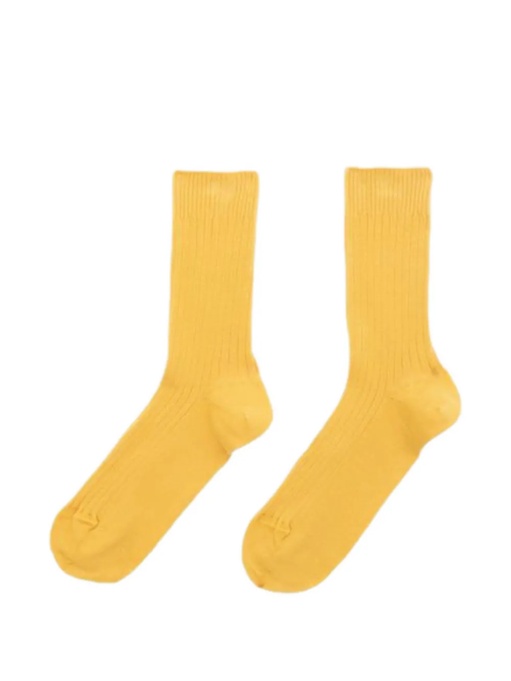 Baserange ribbed socks - Giallo