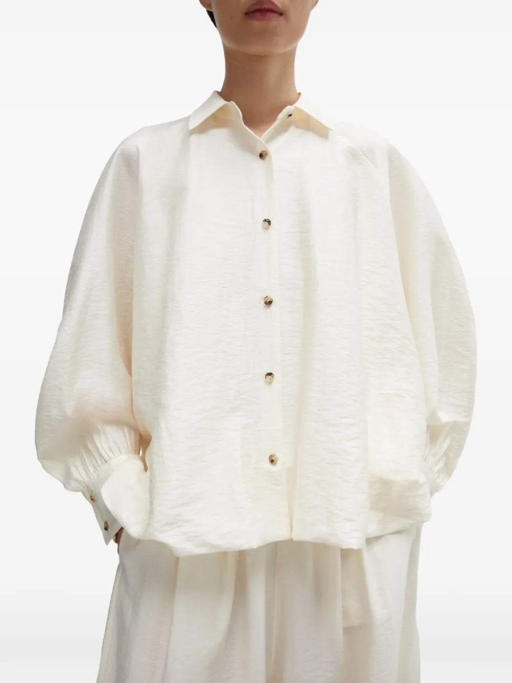 Cordera Balloon Shirt In Neutral